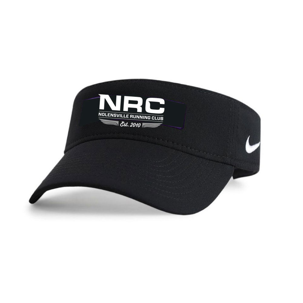 NRC Embroidered Nike Dry Visor Anthracite