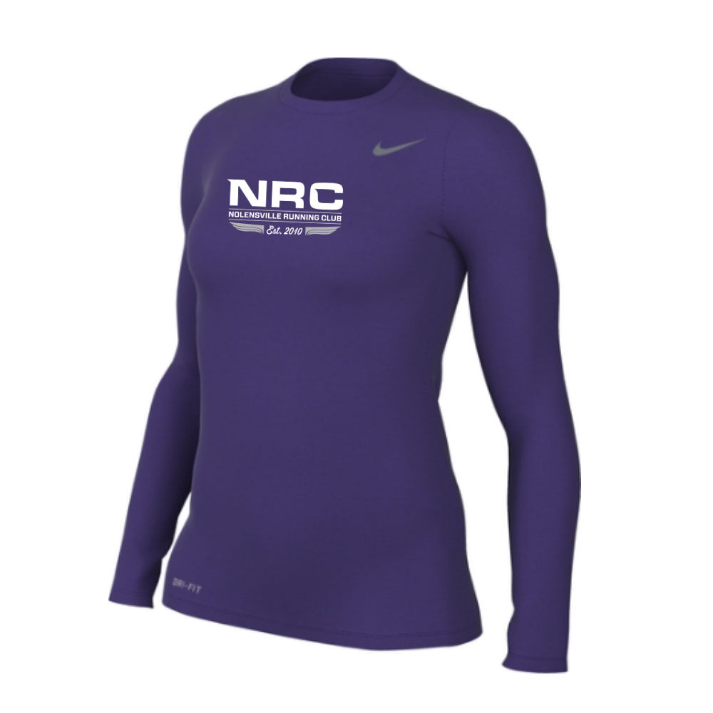 NCR Nike WOMEN'S Long Sleeve Tee PURPLE