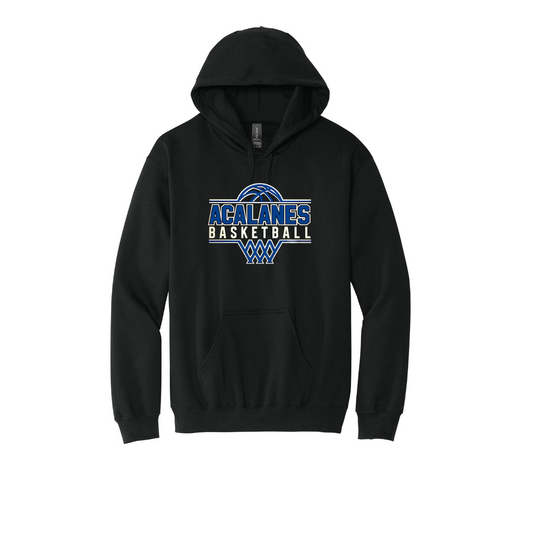 ADULT Acalanes Basketball Gildan Hoodie - BLACK