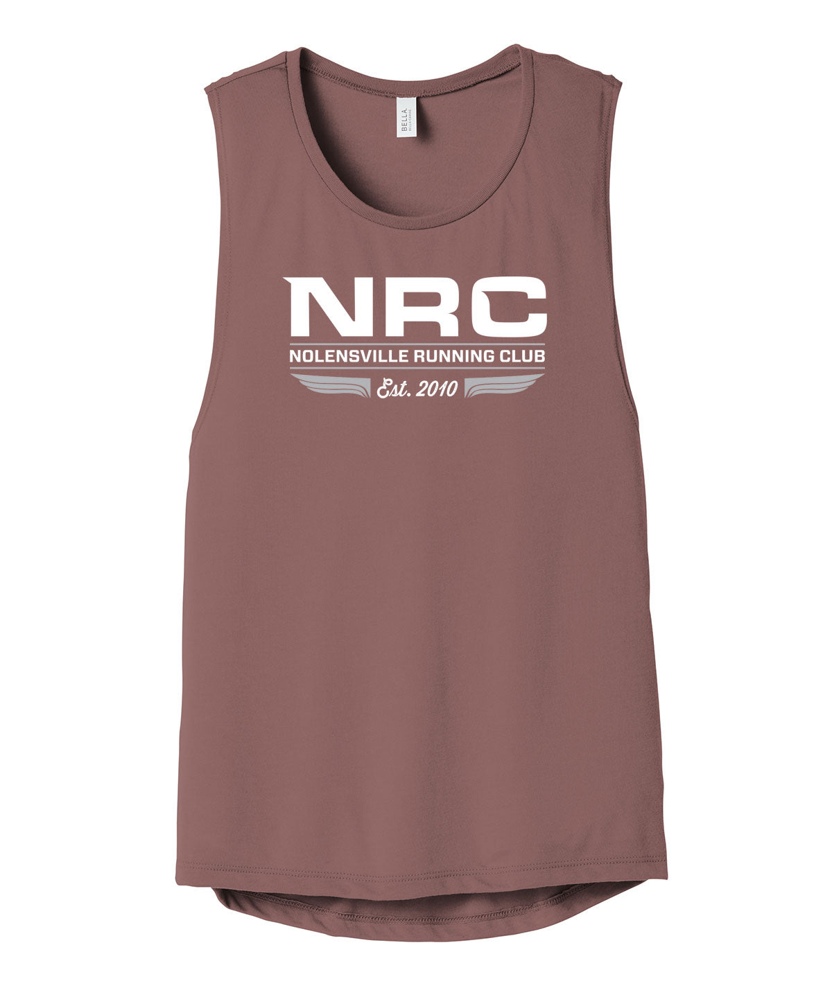NRC Est. 2010 Bella Canvas Women's Flowy Scoop Muscle Tank