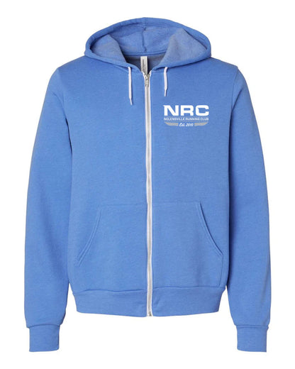 NRC Est. 2010 Bella & Canvas Sponge Fleece Full Zip Hoodie