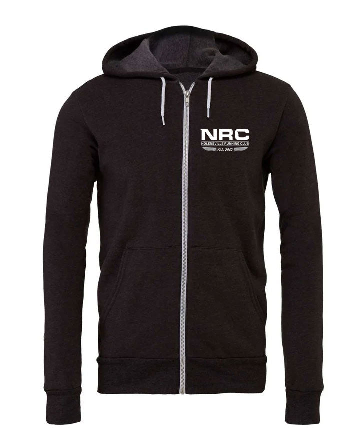 NRC Est. 2010 Bella & Canvas Sponge Fleece Full Zip Hoodie
